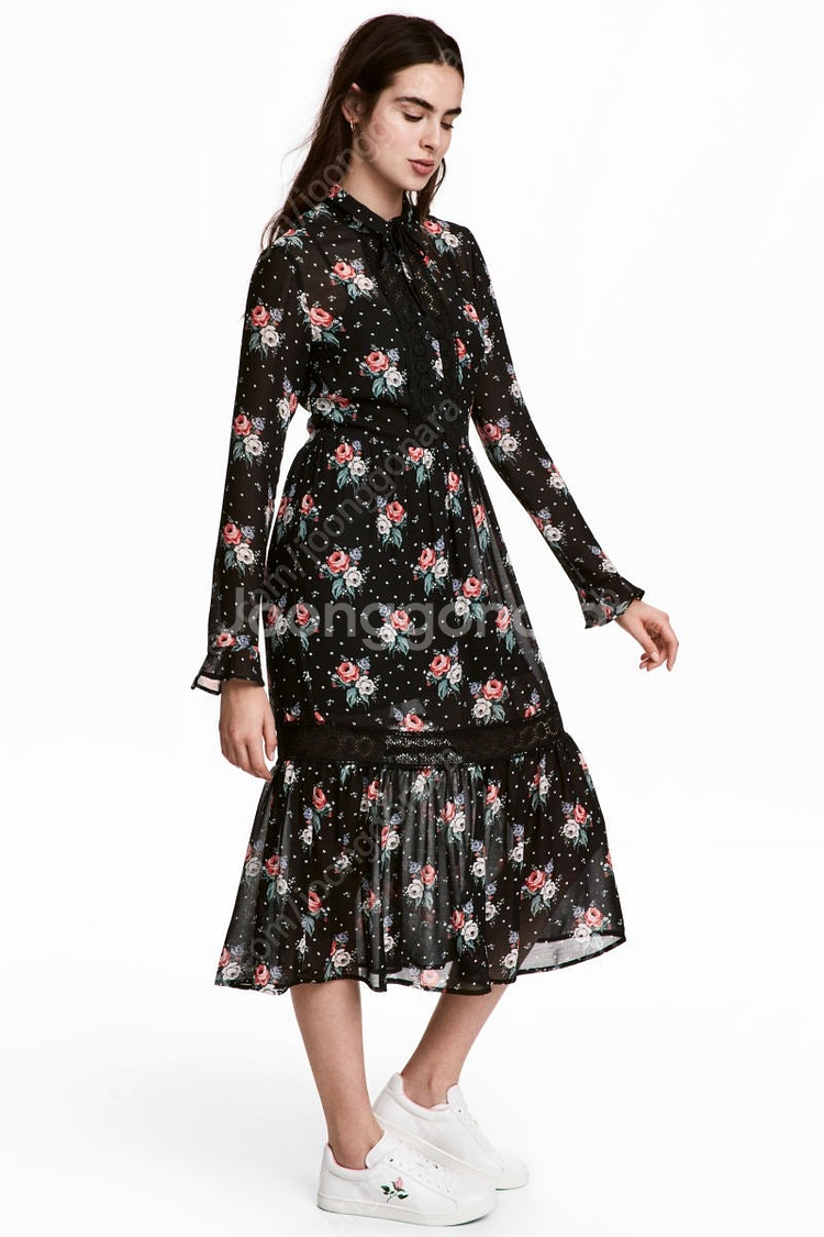 hnm 쉬폰 원피스 6 (55~55반)--0