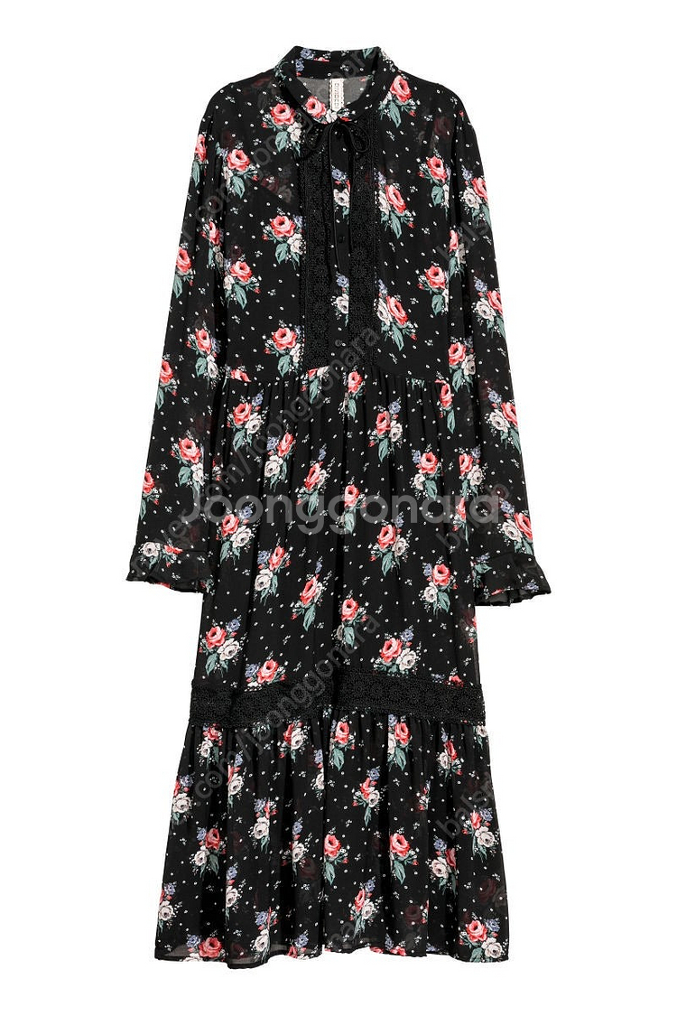 hnm 쉬폰 원피스 6 (55~55반)--1