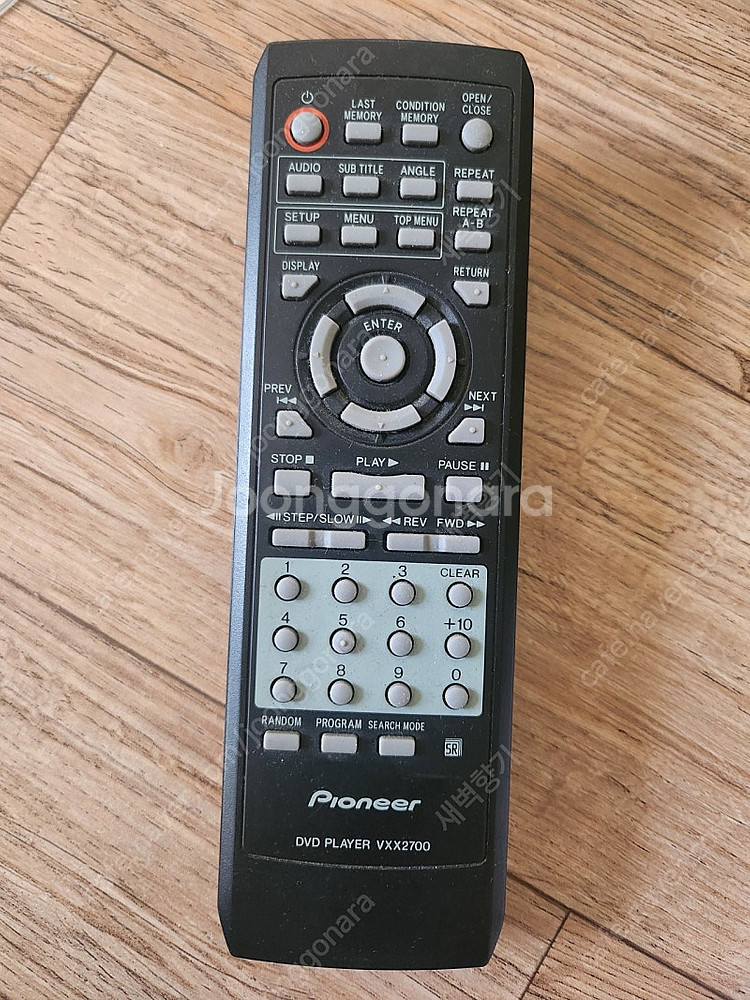 파이오니어dvd 리모컨 vxx2700--0