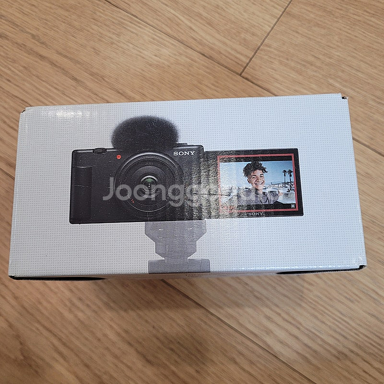 소니 브이로그 유튜브 디지털 카메라 디카 zv-1f 화이트 미개봉--2
