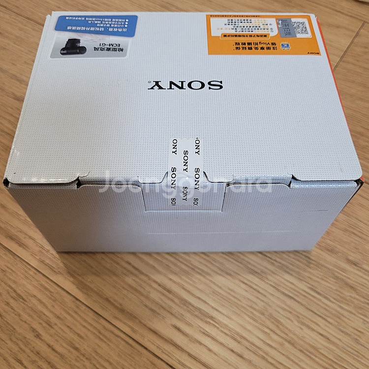 소니 브이로그 유튜브 디지털 카메라 디카 zv-1f 화이트 미개봉--3