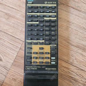 롯데 오디오리모컨 lrc-7600