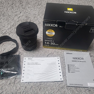 니콘Z 14-30 F4s 정품 판매합니다