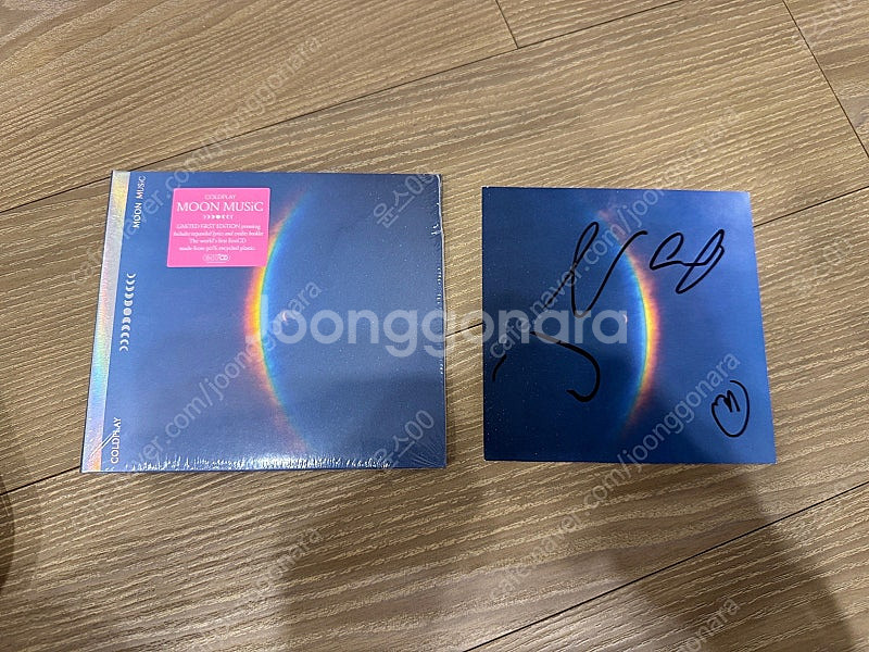 콜드플레이 Coldplay Moon Music 사인 C...--0