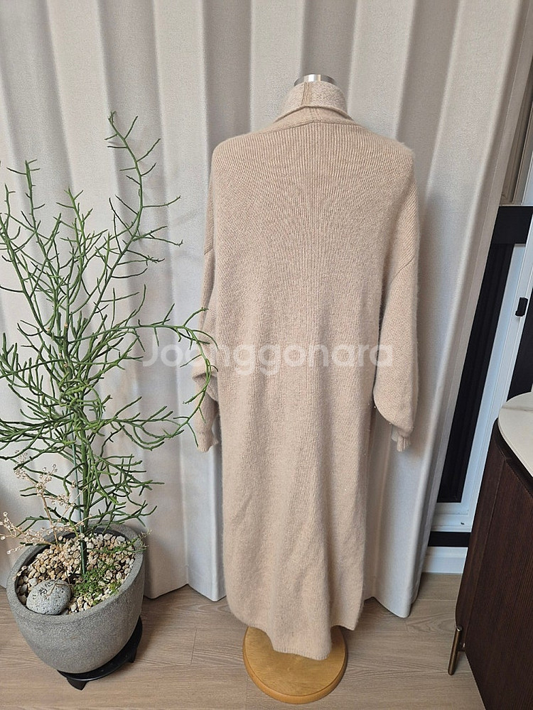 수입 라쿤 롱니트 가디건--4