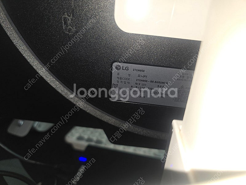 lg 27gn950 부분 고장 모니터 4k 게이밍 모니...--8