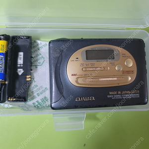 아이와 워크맨 hs-jx729 카세트 플레이어 (aiwa 워크맨 BBE) JX-729