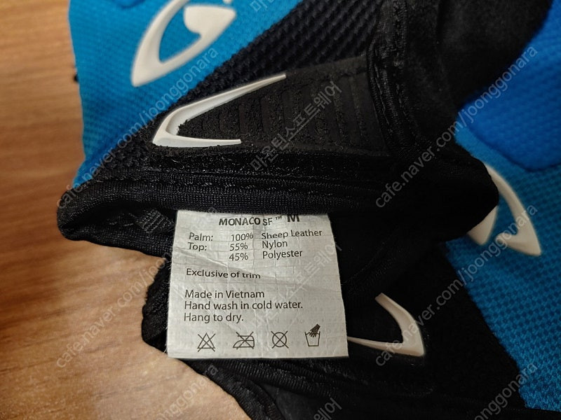 GIRO 지로 모나코 젤 반장갑 M 팝니다--2