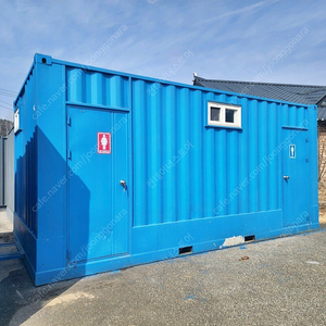 [여주시 대신면] 중고 포세식 화장실 컨테이너 3m x 6m – A급 상태!