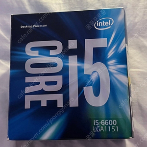 인텔 i5-6600 CPU “쿨러”