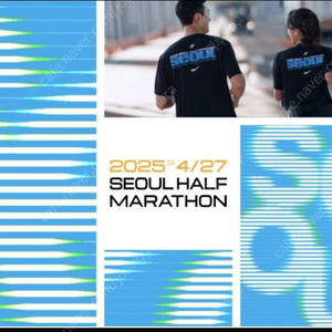 2025 서울 하프 마라톤 패키지 여자 95 양도