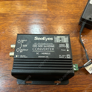 씨아이즈 sc-hdr01s hd-sdi to hdmi 변환컨버터