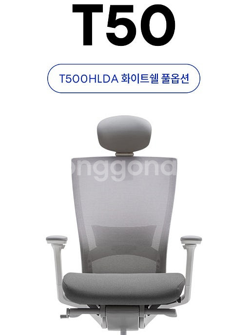 시디즈 T50 화이트쉘 메쉬의자 학생의자 사무의자 회사...--2