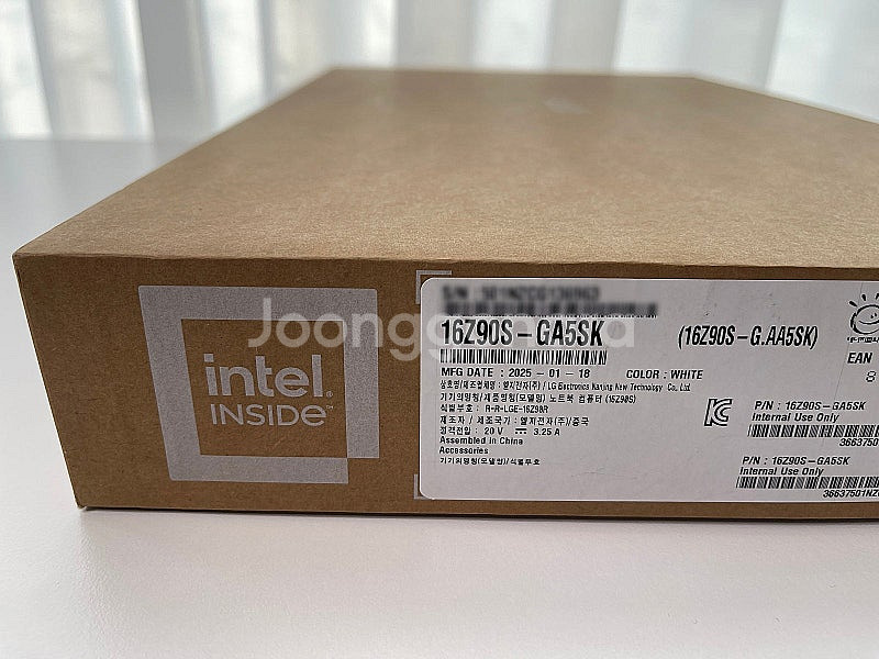 [미사용] LG 그램 16Z90S-GA5SK 노트북 (...--5