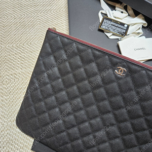 샤넬 클래식 캐비어 라지 은장 미사용