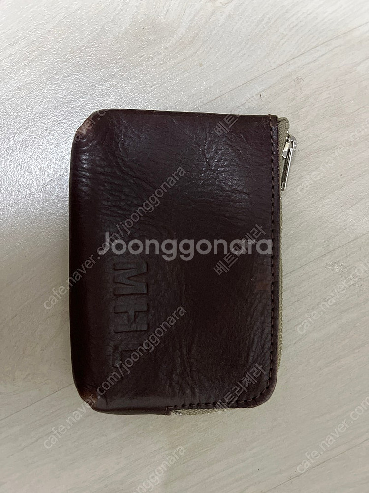 MHL 브라운 가죽 동전 지갑 (마가렛호웰)--0