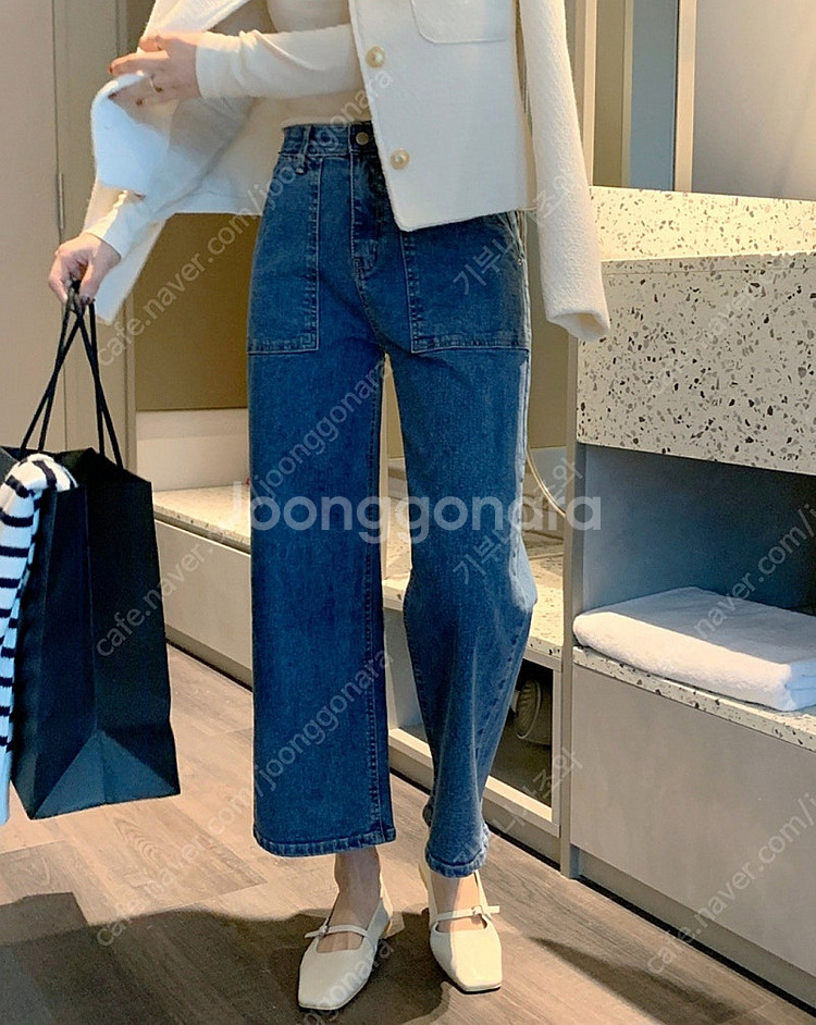 메이블루 청바지, 고고싱 와이드팬츠, 서스펜더 데님팬츠...--0