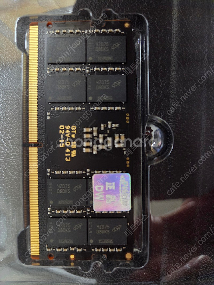 마이크론 노트북 DDR5 5600 32GB 2장 팝니다...--2