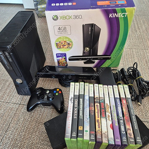 xbox360 키넥트 세트 .게임 일괄판매 합니다