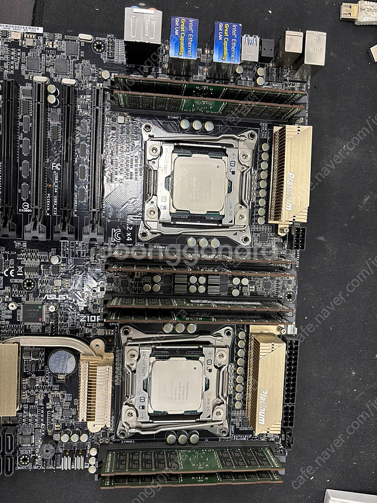 z10pe-d8 셋트 팝니다 (cpu 2ea, 32g ...--0