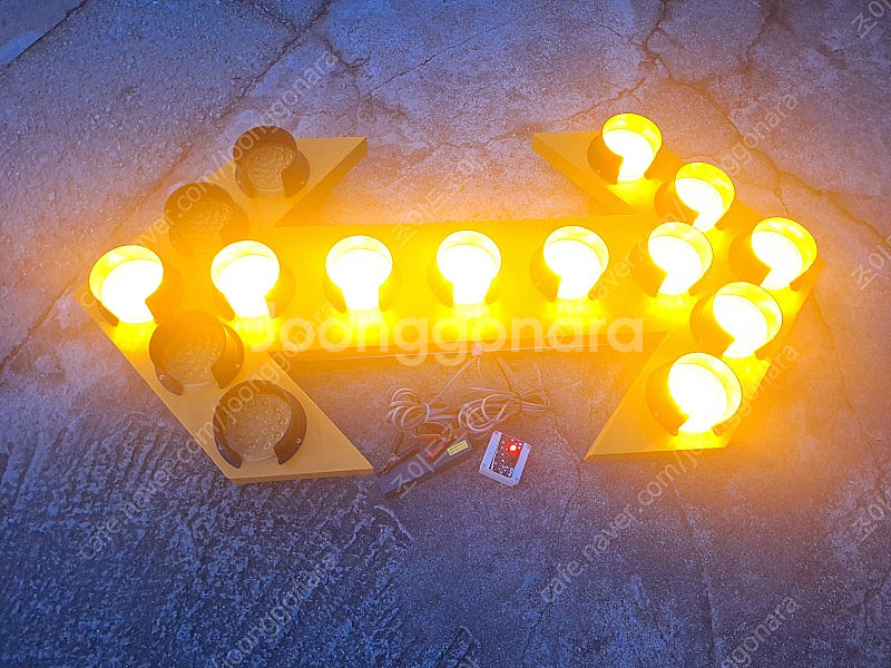준산업 차량용 싸인보드 화살표 led 1600×80--0