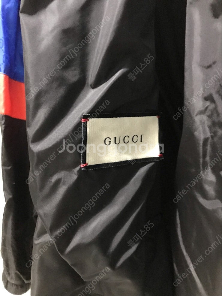 ​구찌 GUCCI jacquard nylon jacke...--4