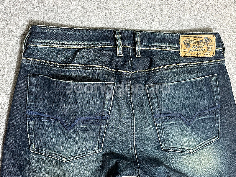 32-34 diesel 디젤 자탄 플레어진 부츠컷 데님 청바지--0