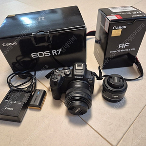 캐논 EOS R7, RF24mm f1.8 IS, RF50mm f1.8