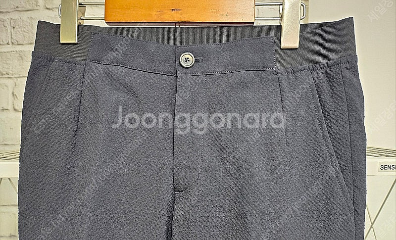 커스텀멜로우 시어서커 간절기~초여름 밴딩 남성바지 팬츠...--1