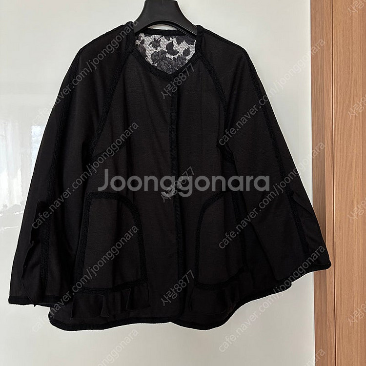 레니본 플라워 퀼팅 양면 점퍼 프릴 아방 벌룬 패딩 자...--1