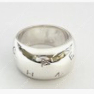 샤넬 빈티지 실버링 6호