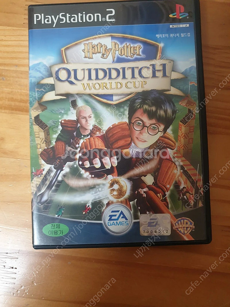 미사용 플스2 플레이스테이션2(ps2) 해리포터와 퀴디...--0