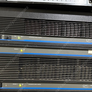 QSC 1700 파워앰프와 1400앰프