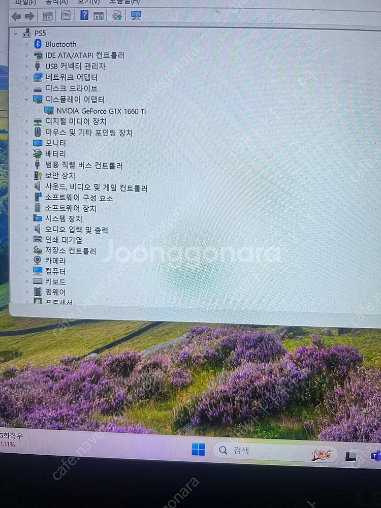레노버 게이밍 노트북 i5-9300HF, 1660ti,...--5