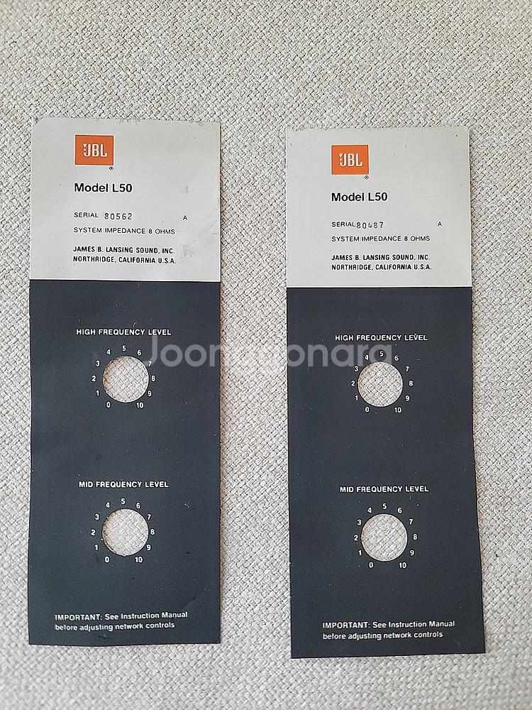 JBL L50 스피커 부품--6