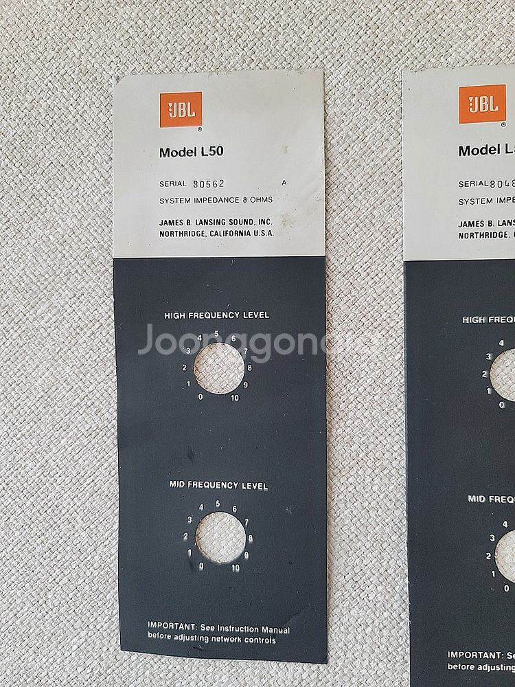 JBL L50 스피커 부품--8