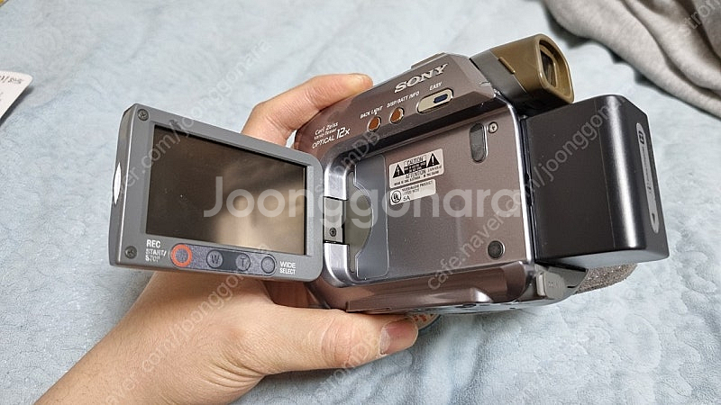 소니 DCR-HC42 캠코더 카메라 판매합니다--4