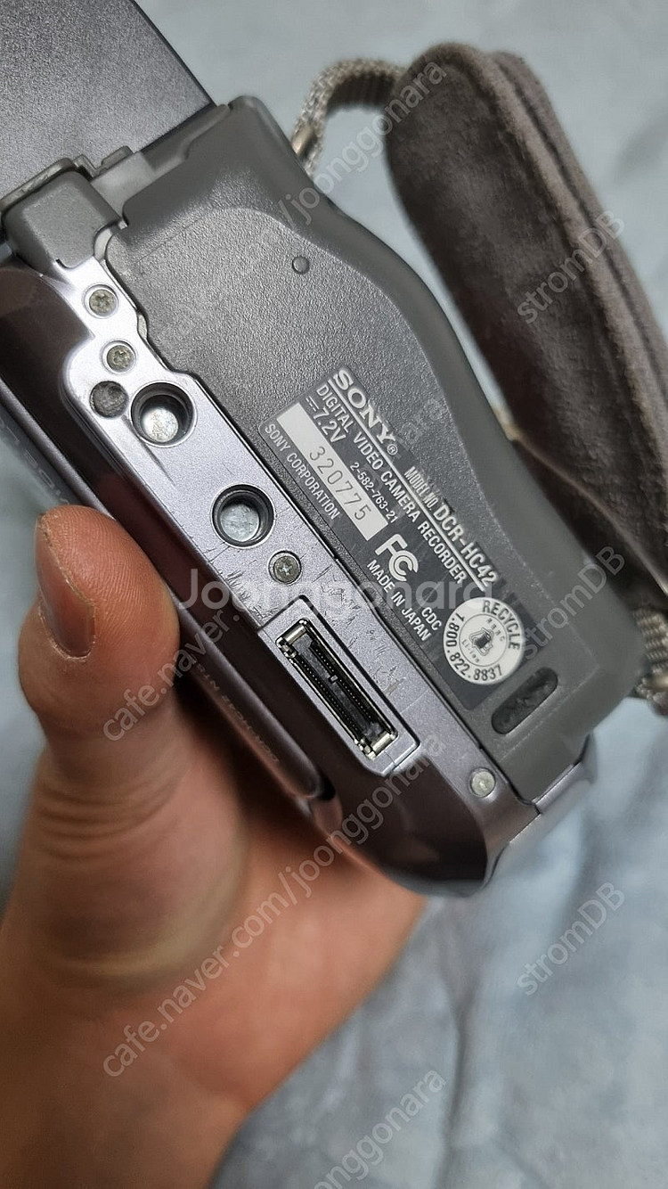 소니 DCR-HC42 캠코더 카메라 판매합니다--5