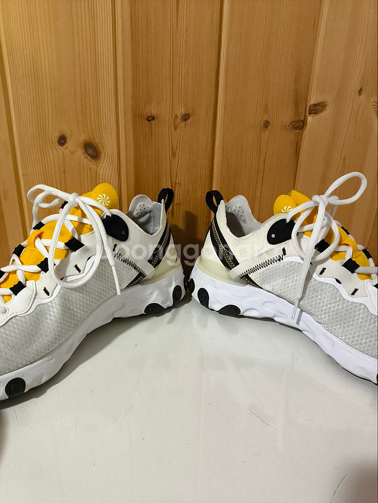 280mm 나이키 리액트 엘리먼트 55 유니버시티 골드--5