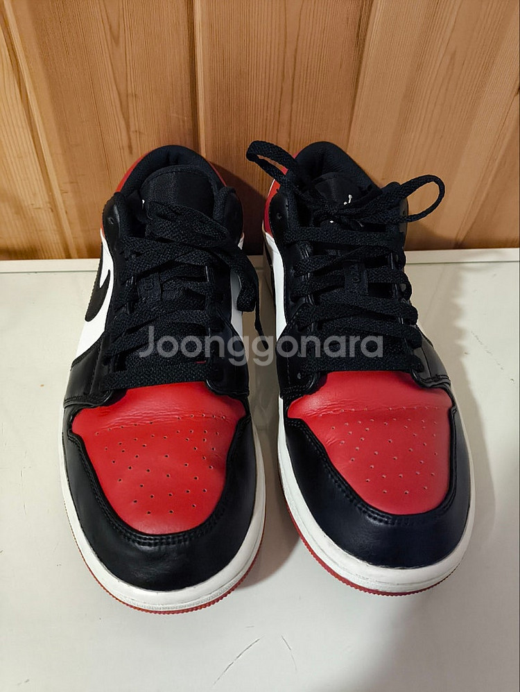 285mm 조던1 로우 브레드 토--3