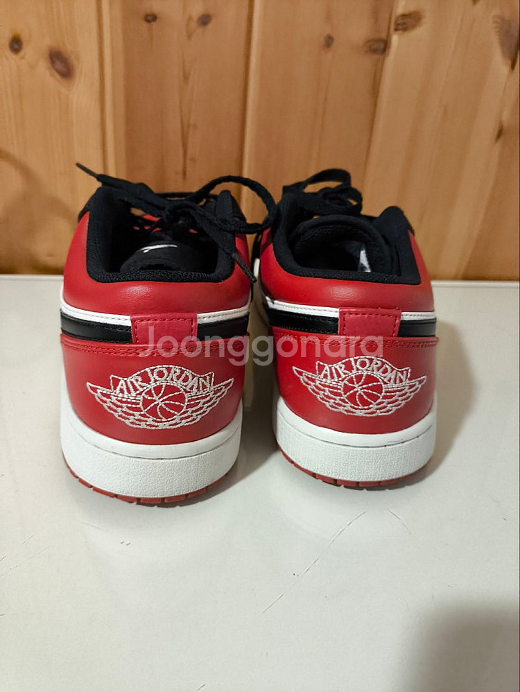 285mm 조던1 로우 브레드 토--7