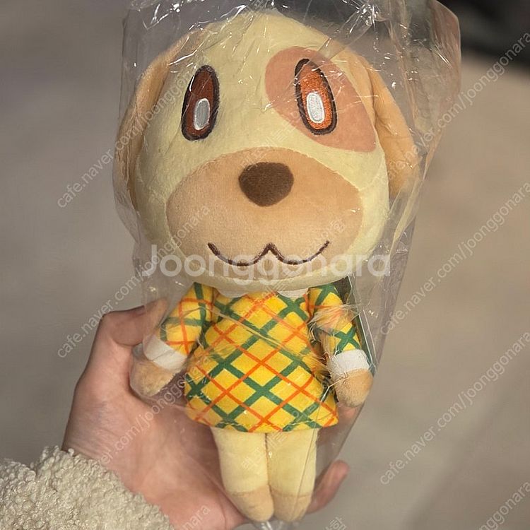 모여봐요 동물의 숲 카라멜 인형 닌텐도샵 동숲 굿즈--0