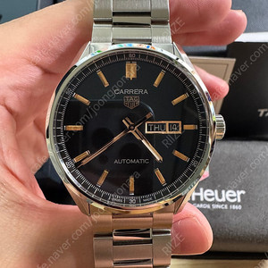 22년식)태그호이어 까레라 로즈골드 데이데이트 41mm