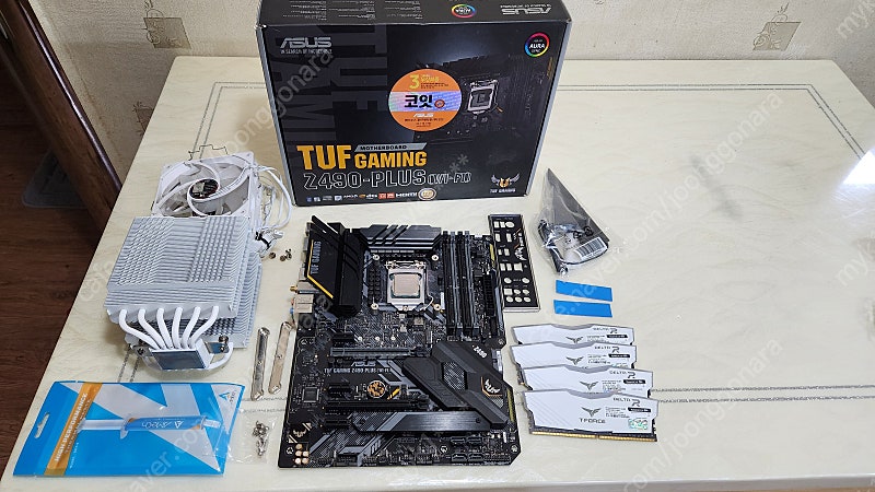 i7 10700k CPU + Z490 + 64GB메모리--0