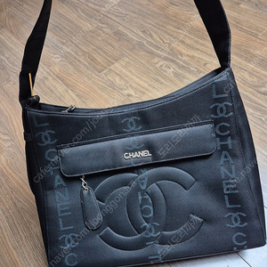 샤넬 빈티지 패브릭 호보백