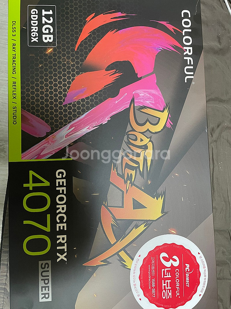 컬러풀 4070 Super 토마호크 12GB--0