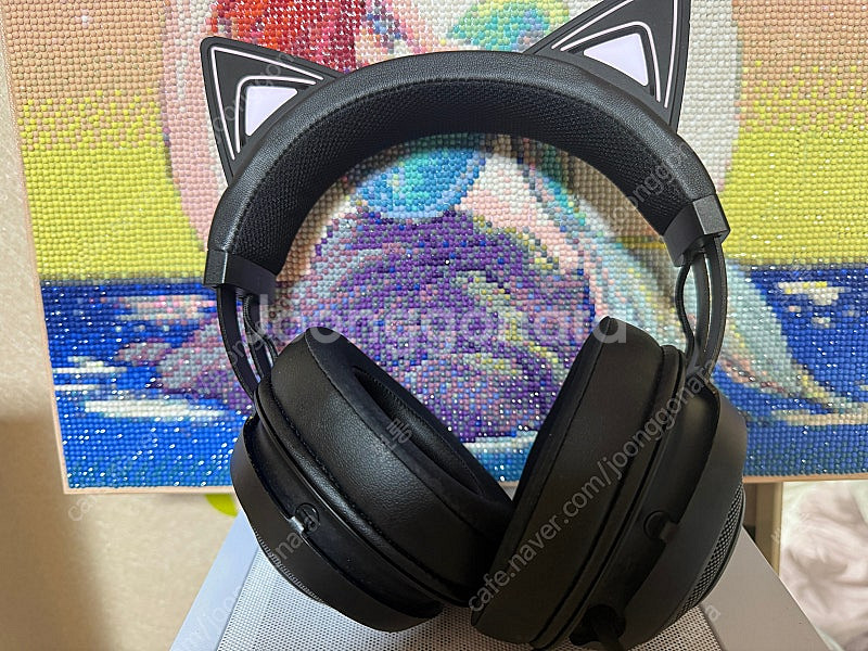 레이저코리아 크라켄 키티 블랙 Razer Kraken ...--1
