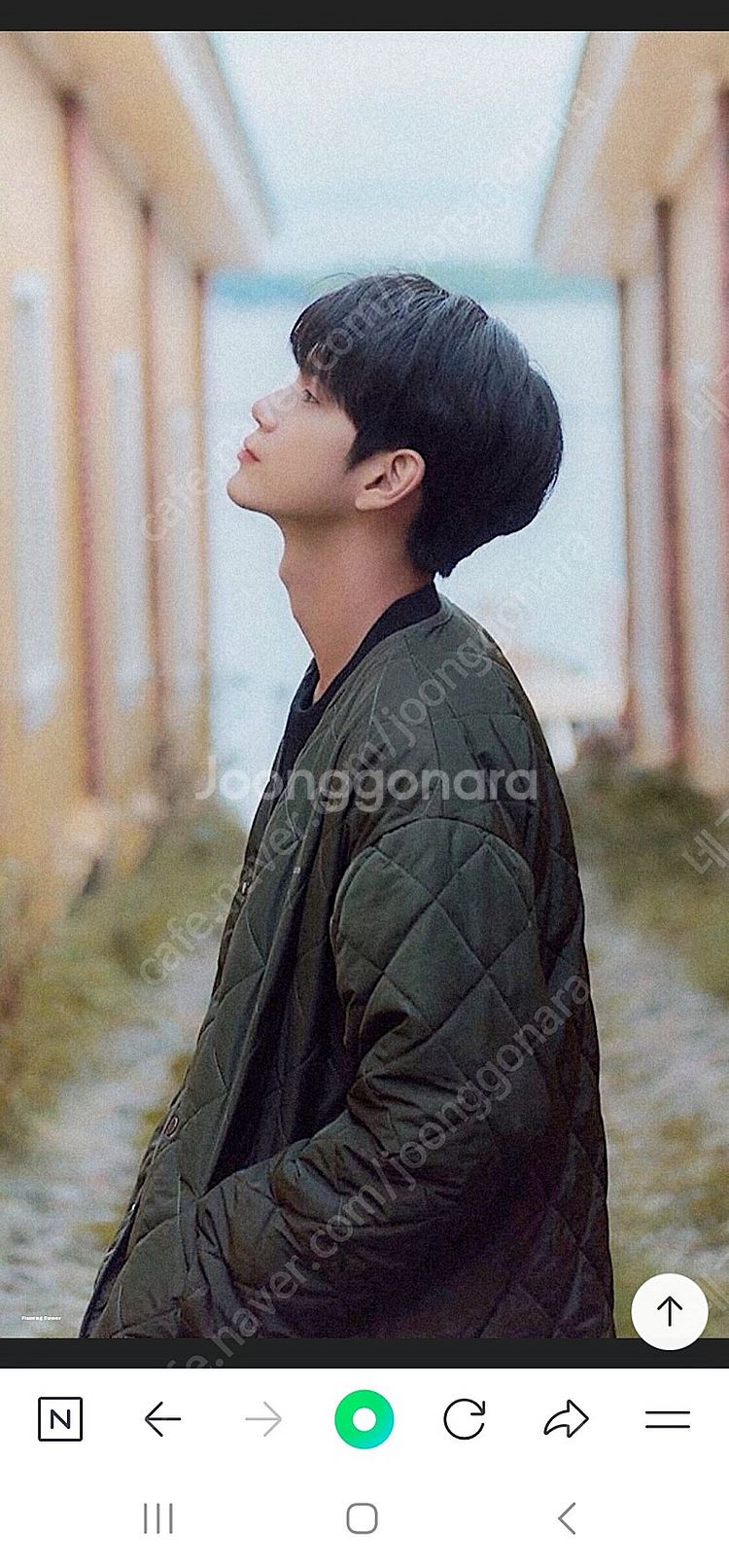 더스프링홈 깔깔이 잠바 L 점퍼 아우터--1