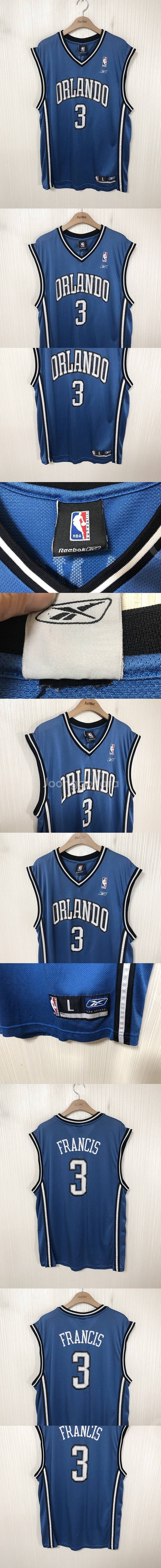 NBA 리복 올랜도매직 올드유니폼/져지 L #3 스티브...--0