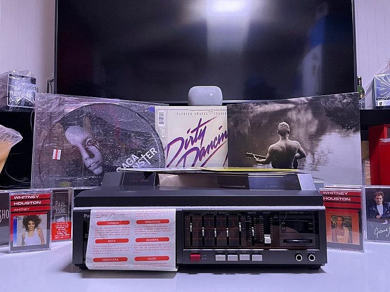 옛날오디오///새상품///1980S~파나소닉--3